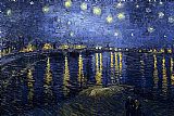 Starry Night over the Rhone by Vincent van Gogh